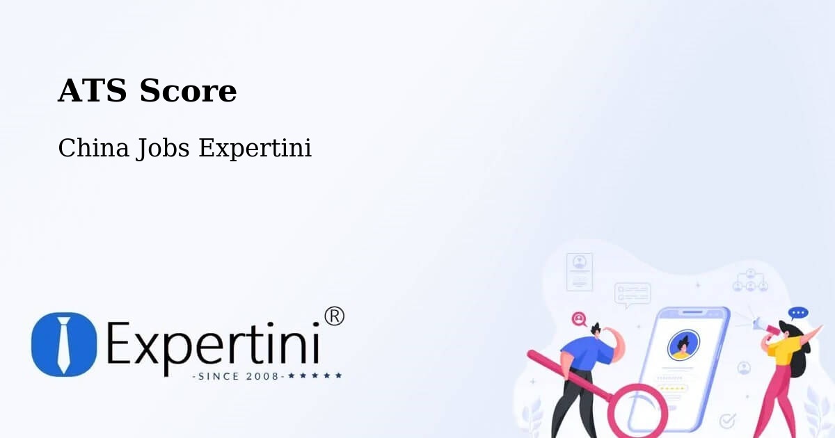 Resume ATS Score & Job Description Match Tool – Mianyang - China Jobs Expertini