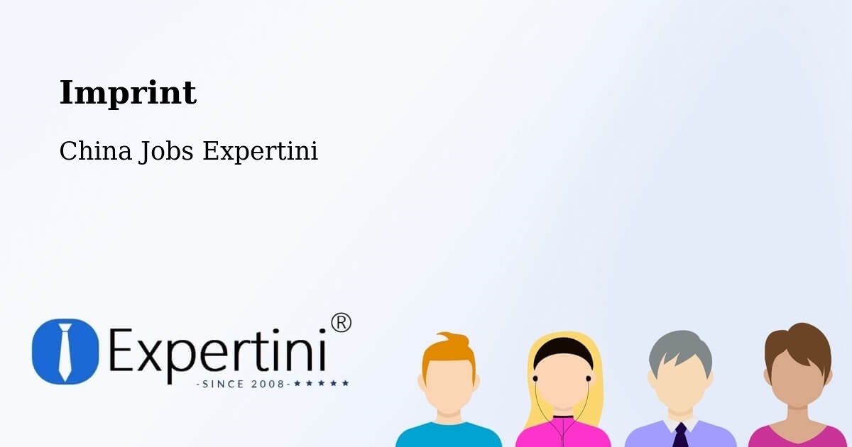 Imprint – Mianyang - China Jobs Expertini