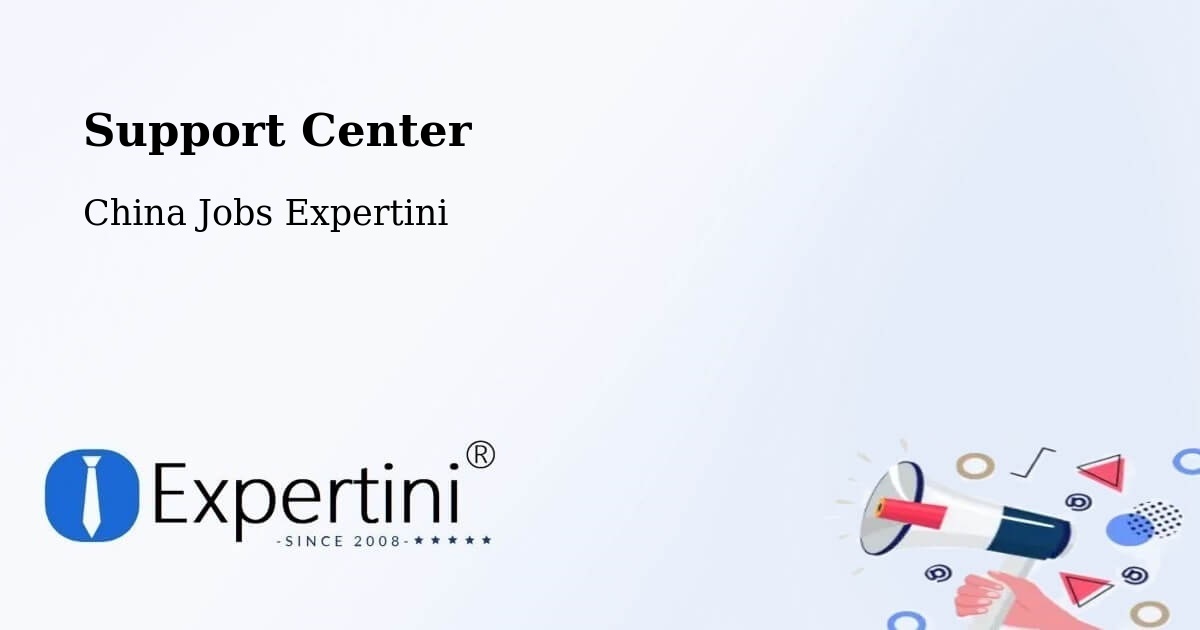 Support Services – Mianyang - China Jobs Expertini